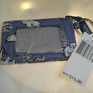 Vera Bradley Zip ID case